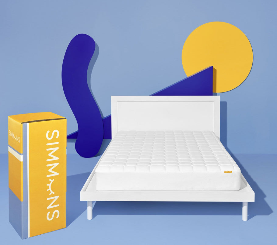 Hybrid - mattress on a platform with box